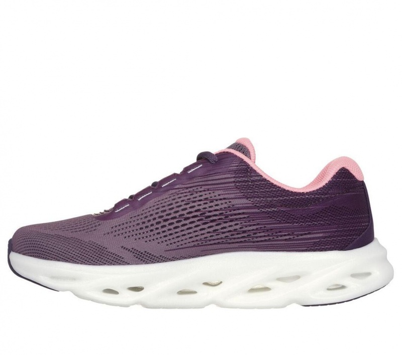 Purple Skechers Go Run Swirl Tech Speed - Ultimate Stride Women's Sneakers | VNKO-43561