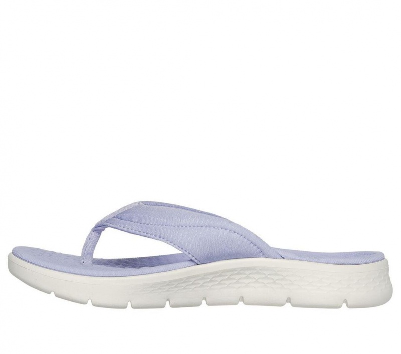 Purple Skechers Go Walk Flex - Impress Women's Sandals | BLJY-67954