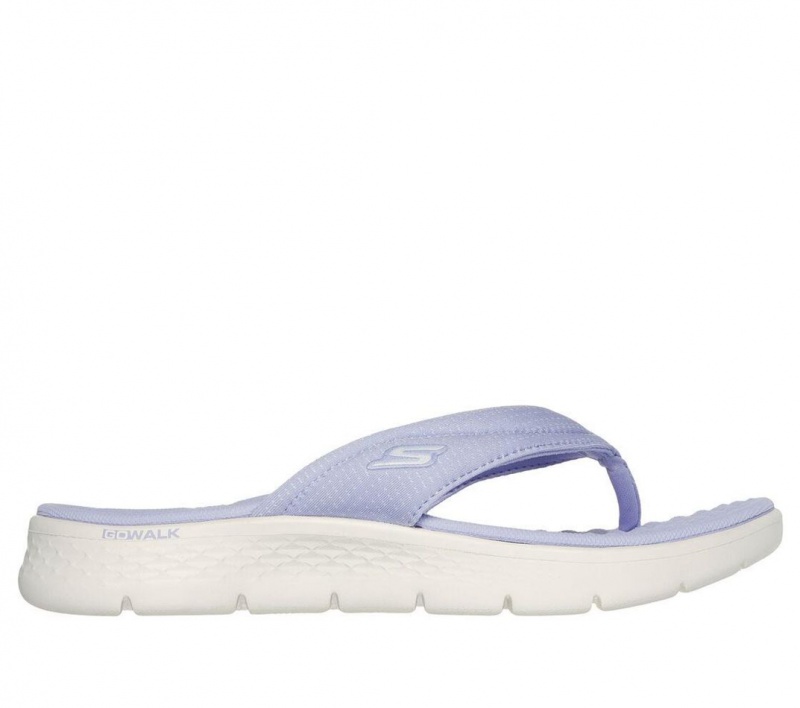 Purple Skechers Go Walk Flex - Impress Women\'s Sandals | BLJY-67954