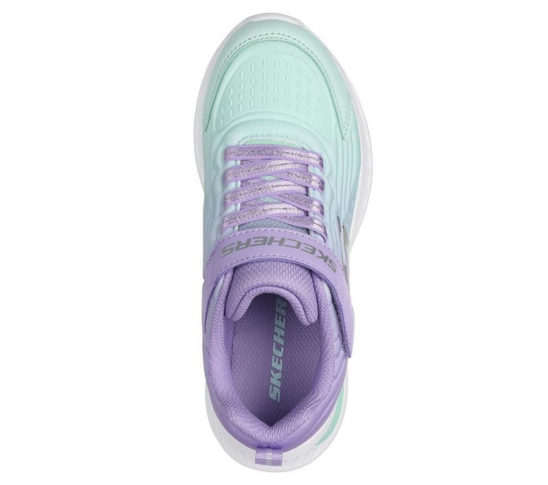 Purple Skechers Jumpers-tech Girls' Sneakers | LHNE-63918