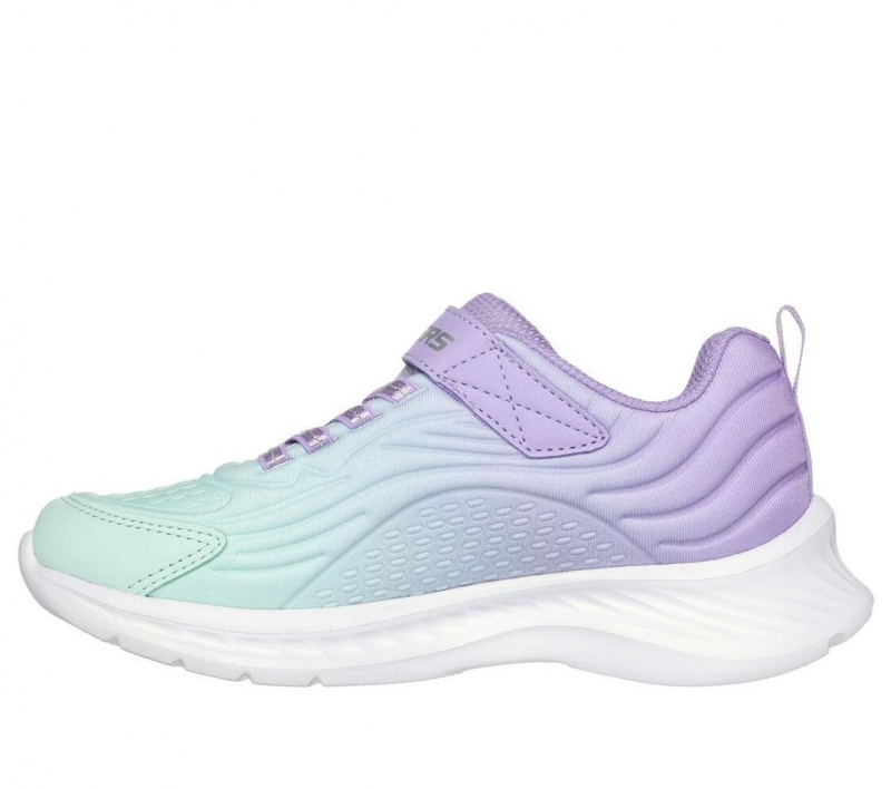 Purple Skechers Jumpers-tech Girls' Sneakers | LHNE-63918