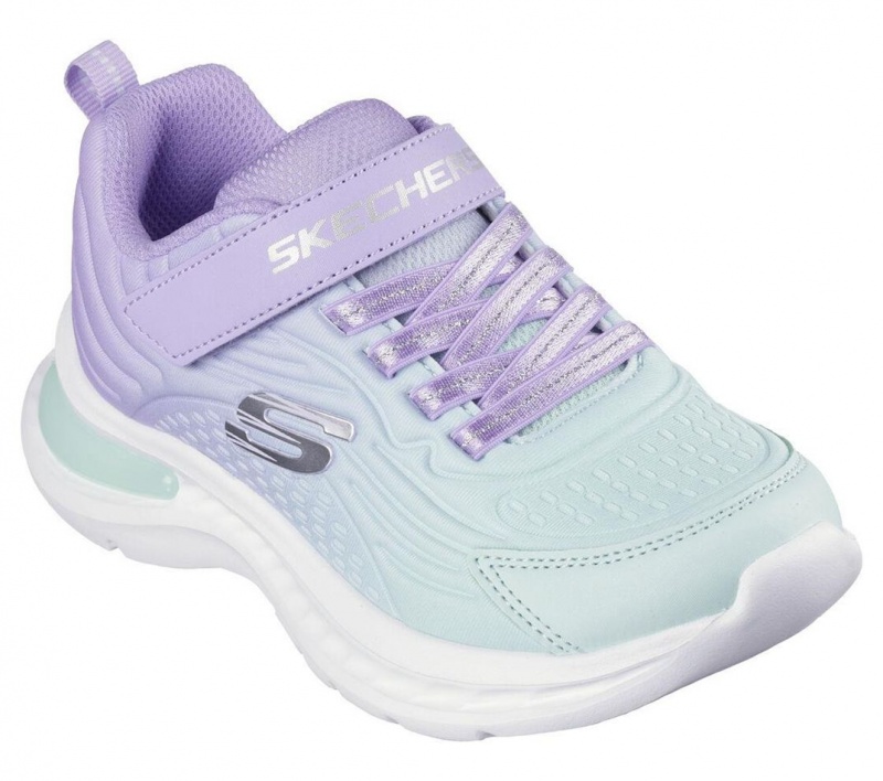 Purple Skechers Jumpers-tech Girls' Sneakers | LHNE-63918