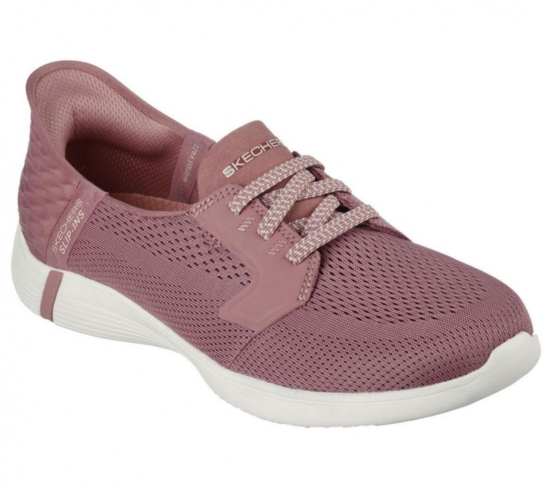 Purple Skechers On The Go Swift - Fearless Women's Slip On | VENR-02875