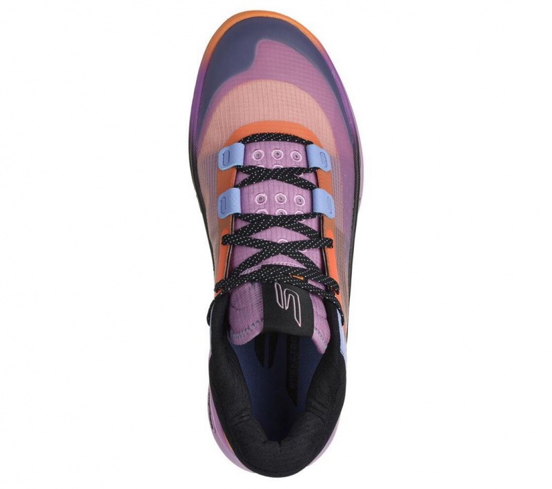 Purple Skechers Skx Resagrip Men's Sneakers | WCYK-23798