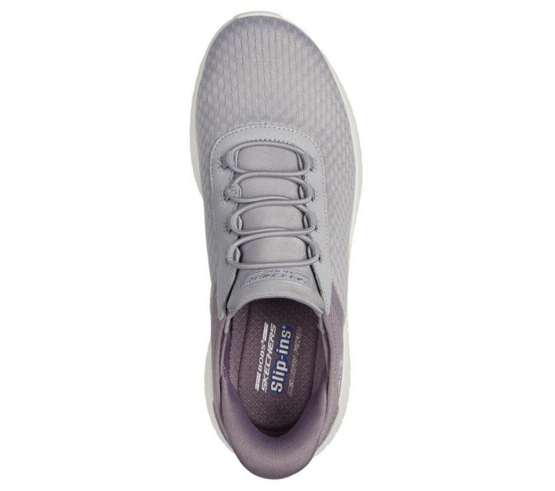 Purple Skechers Slip-ins: Bobs Sport Squad Chaos Women's Sneakers | IUJN-14385