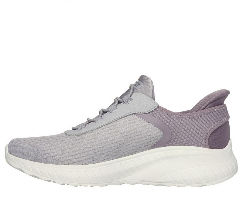 Purple Skechers Slip-ins: Bobs Sport Squad Chaos Women's Sneakers | IUJN-14385