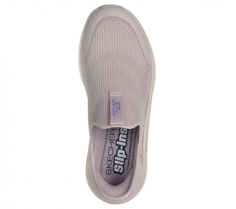 Purple Skechers Slip-ins Rf: D'lux Walker - Homebound Women's Sneakers | WJHL-29651