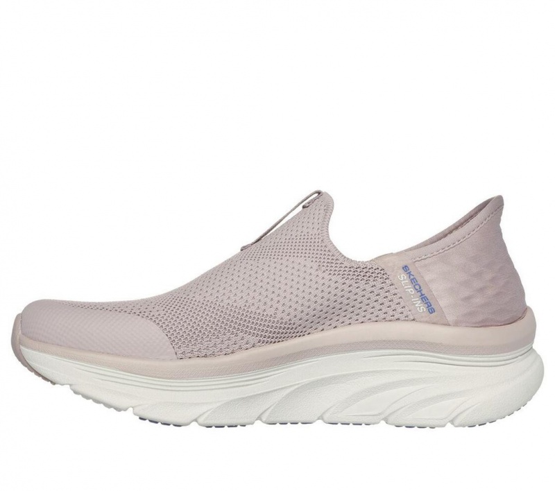 Purple Skechers Slip-ins Rf: D'lux Walker - Homebound Women's Sneakers | WJHL-29651