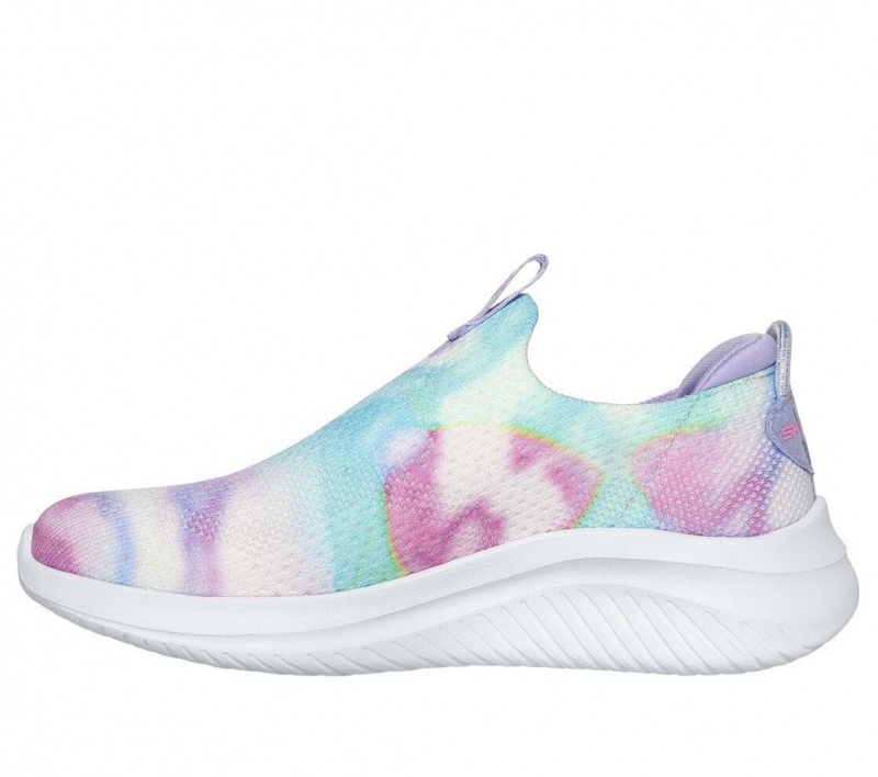 Purple Skechers Ultra Flex 3.0 - Ombre Envy Girls' Sneakers | SCYW-20958