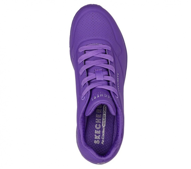 Purple Skechers Uno - Night Shades Women's Sneakers | AFRN-61742