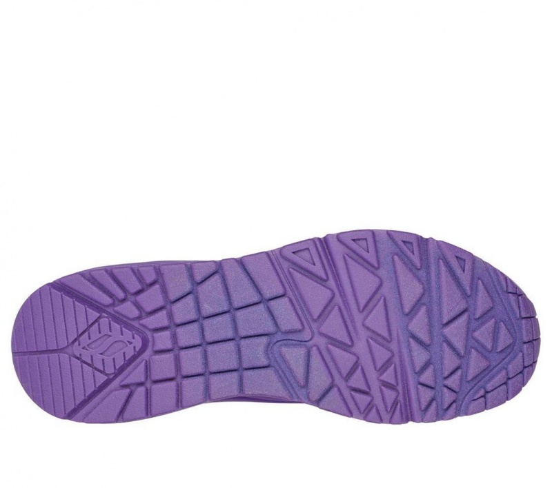 Purple Skechers Uno - Night Shades Women's Sneakers | AFRN-61742