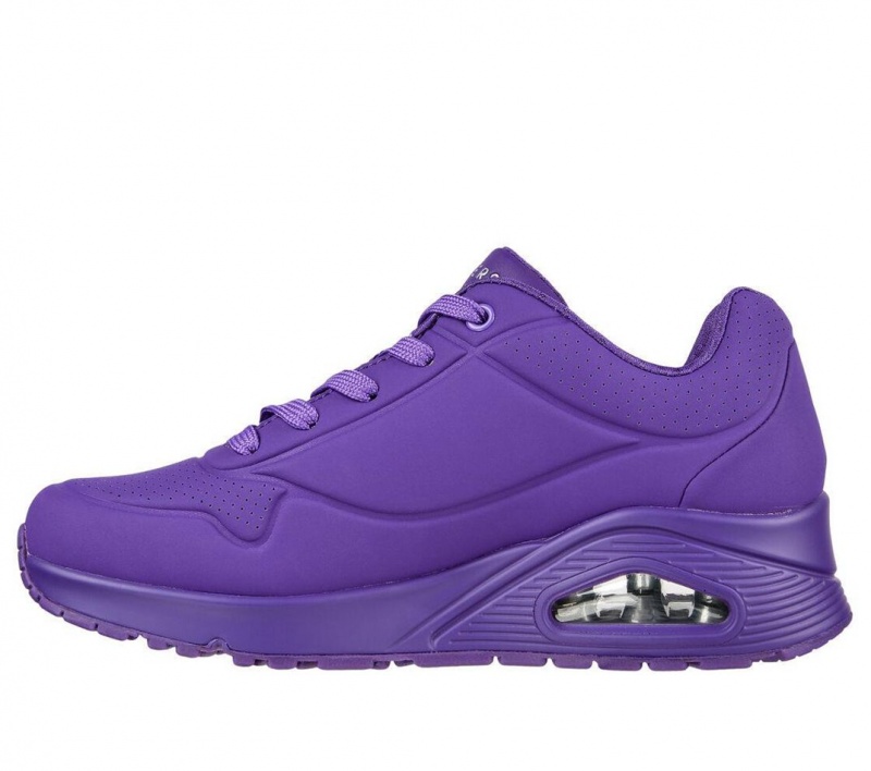 Purple Skechers Uno - Night Shades Women's Sneakers | AFRN-61742