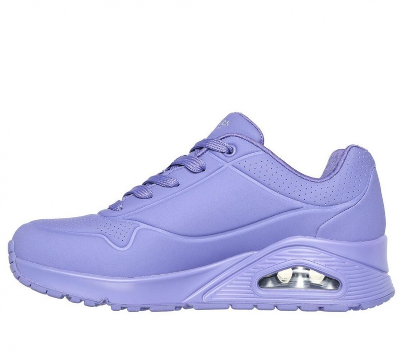 Purple Skechers Uno - Stand On Air Women's Sneakers | ZCRF-84695