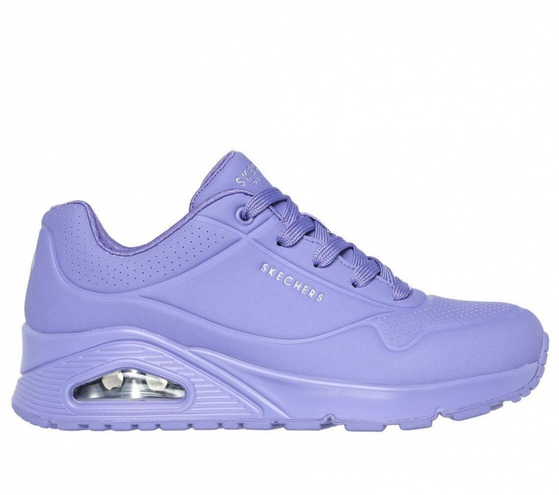 Purple Skechers Uno - Stand On Air Women\'s Sneakers | ZCRF-84695