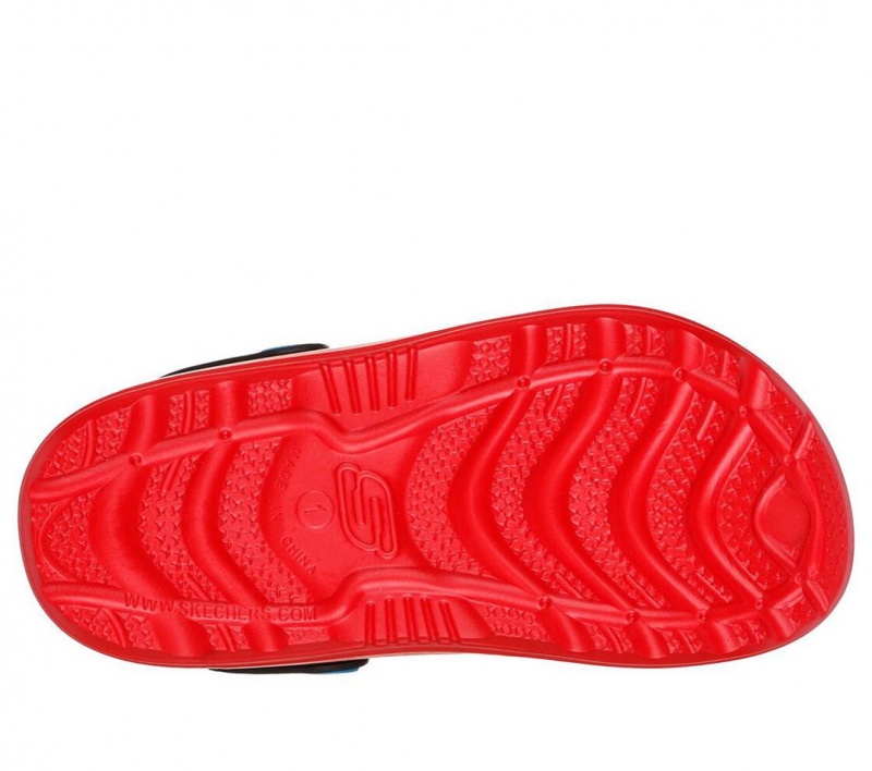 Red Skechers Foamies: Swifters - Motor-splash Boys' Sandals | IJZB-76521