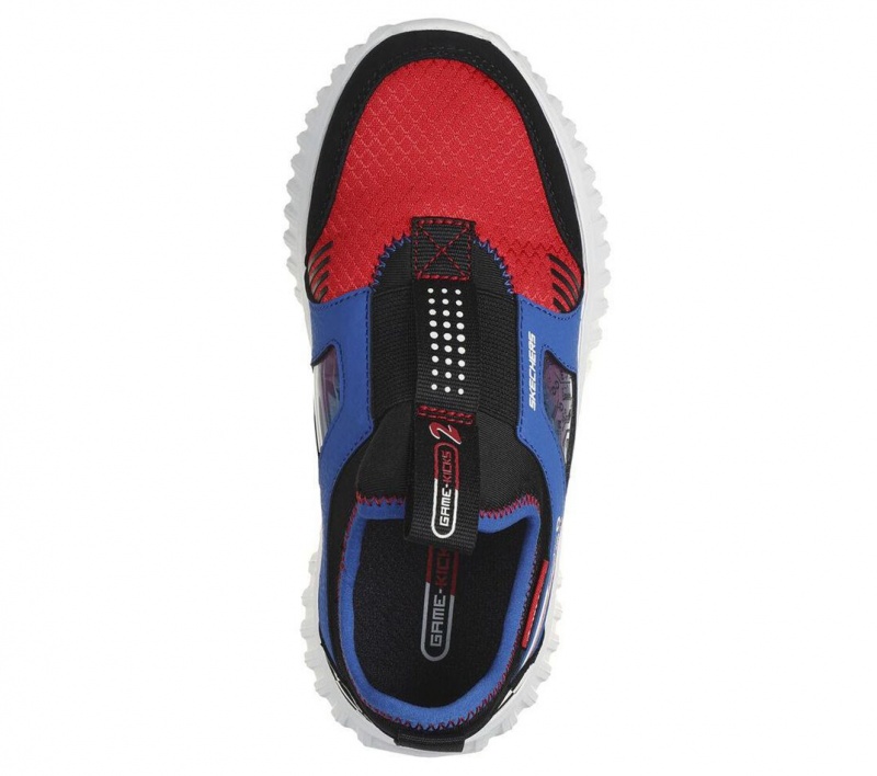 Red Skechers Game Kicks: Depth Charge 2.0 Boys' Sneakers | SKVL-98360