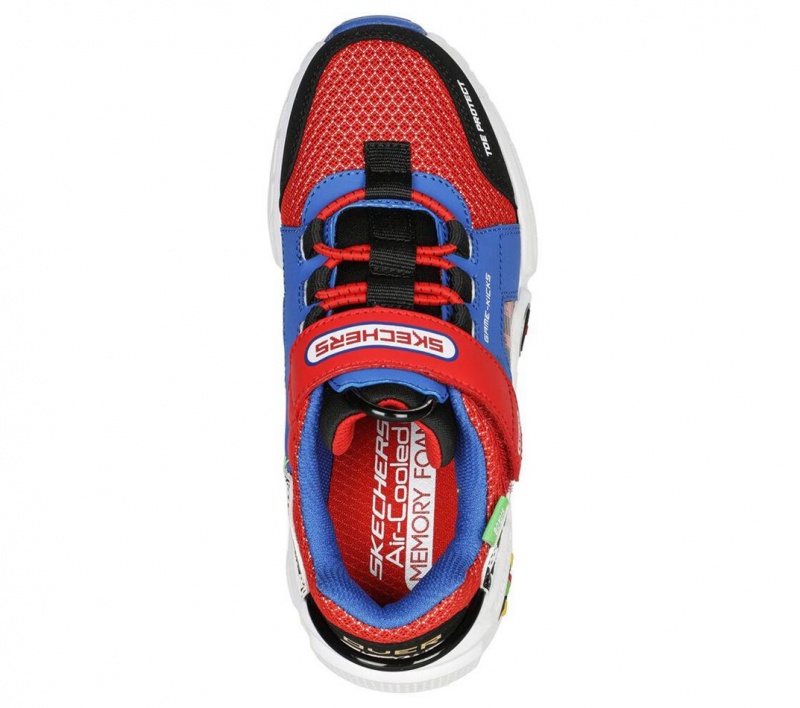 Red Skechers Game Kicks: Gametronix Boys' Sneakers | RZWP-72409