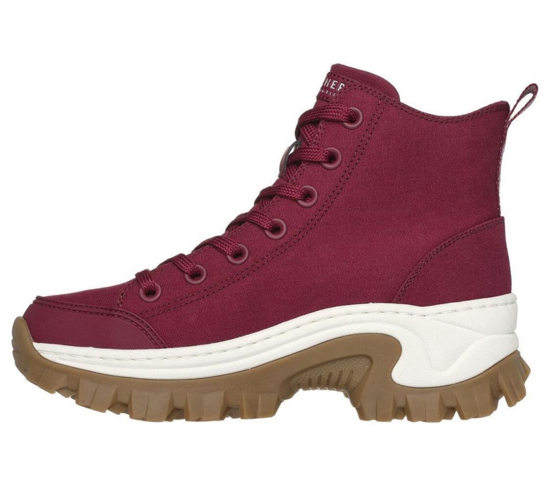 Red Skechers Hi Ryze - Fashion Shaker Women's Boots | EJOY-94653