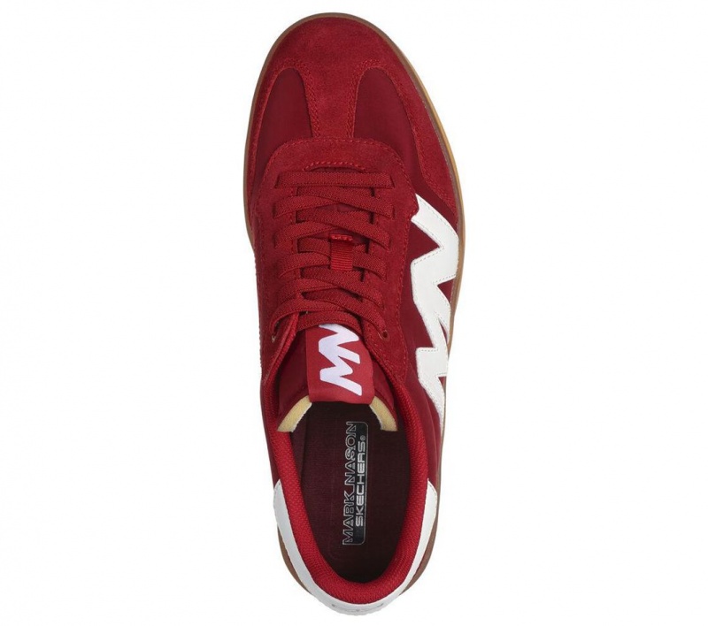 Red Skechers Mark Nason: New Wave Cup - The Rally Men's Walking Shoes | SOKE-84276