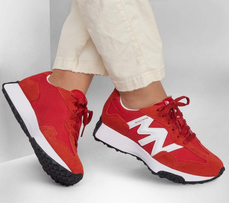 Red Skechers Mark Nason: Upper Cut Neo Jogger - Fleet Women's Walking Shoes | QEPY-14637