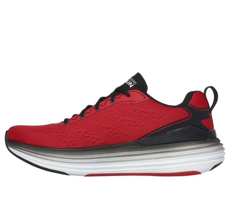 Red Skechers Max Cushioning Suspension - Voyager Men's Sneakers | HUDQ-27931