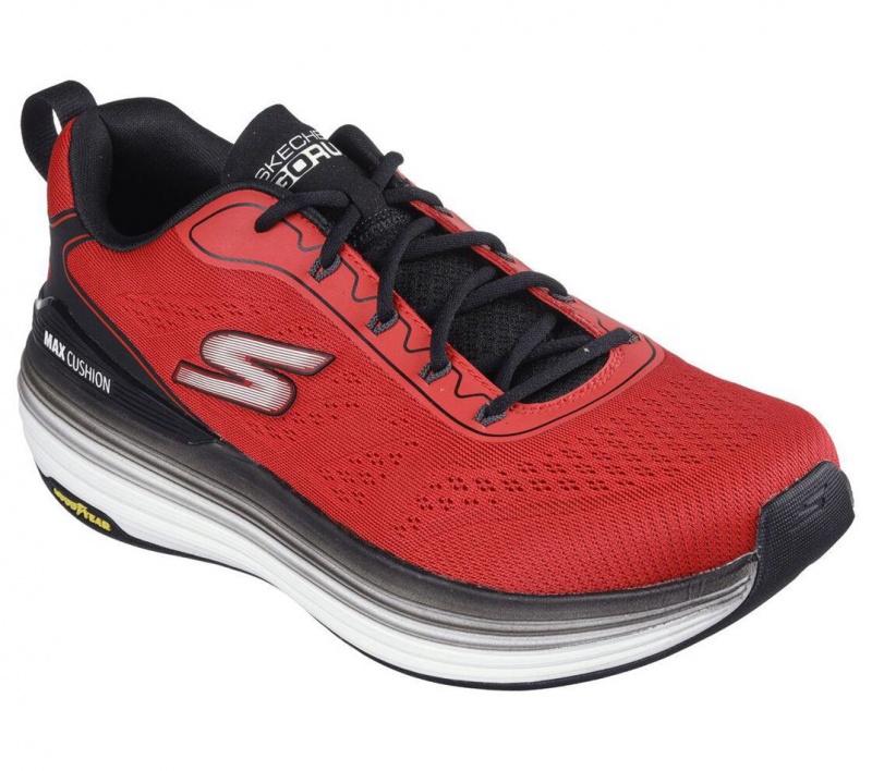 Red Skechers Max Cushioning Suspension - Voyager Men's Sneakers | HUDQ-27931