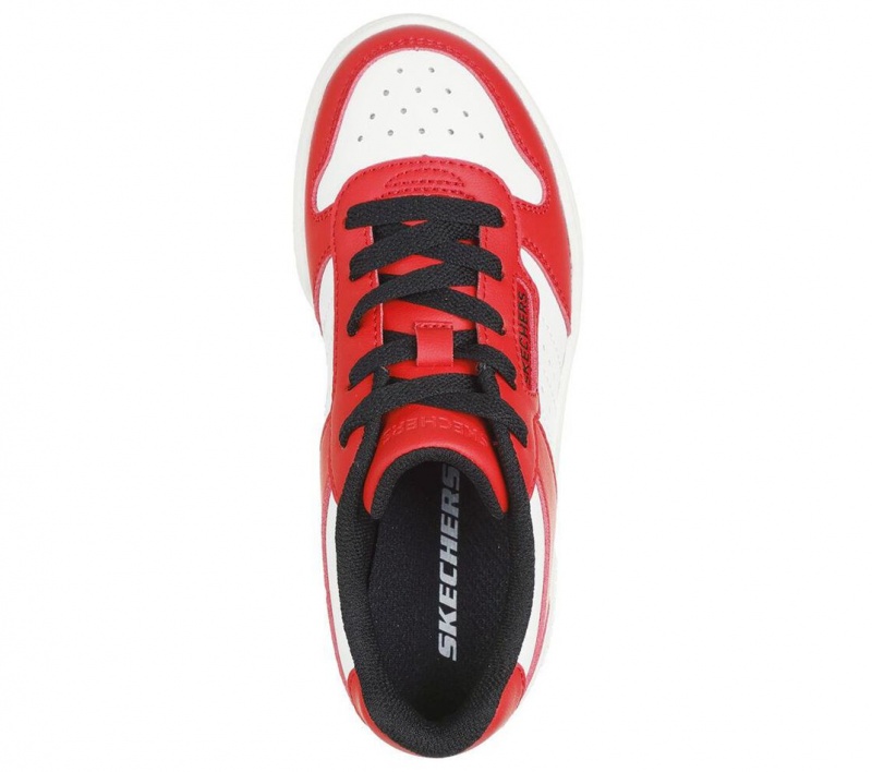 Red Skechers Quick Street - Vorton Boys' Sneakers | WMZD-08591