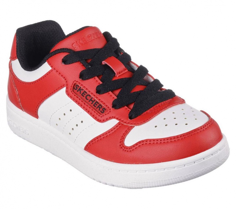 Red Skechers Quick Street - Vorton Boys' Sneakers | WMZD-08591