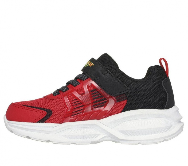 Red Skechers S Lights: Prismatrons Boys' Sneakers | QFPN-10752