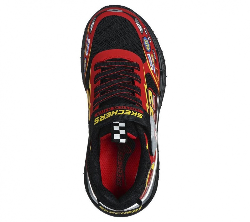 Red Skechers Skech Tracks Boys' Sneakers | NEXY-64720