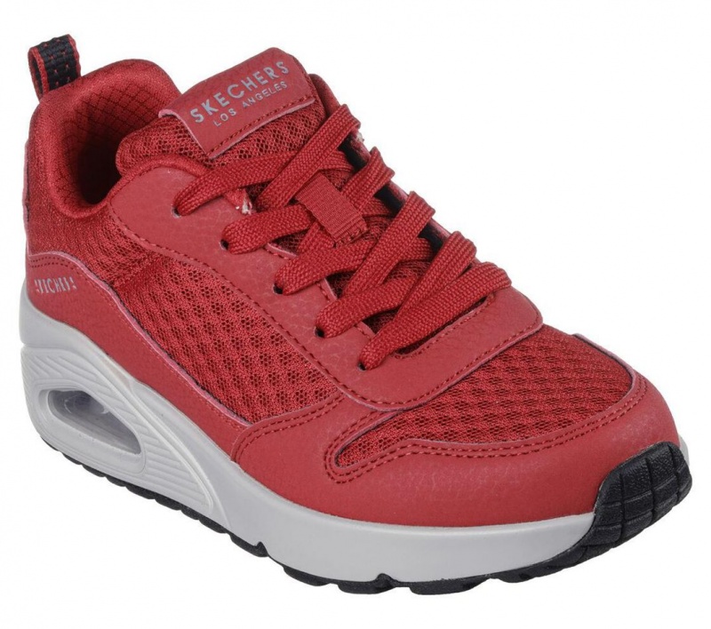 Red Skechers Uno - Powex Boys' Sneakers | QOHT-19284