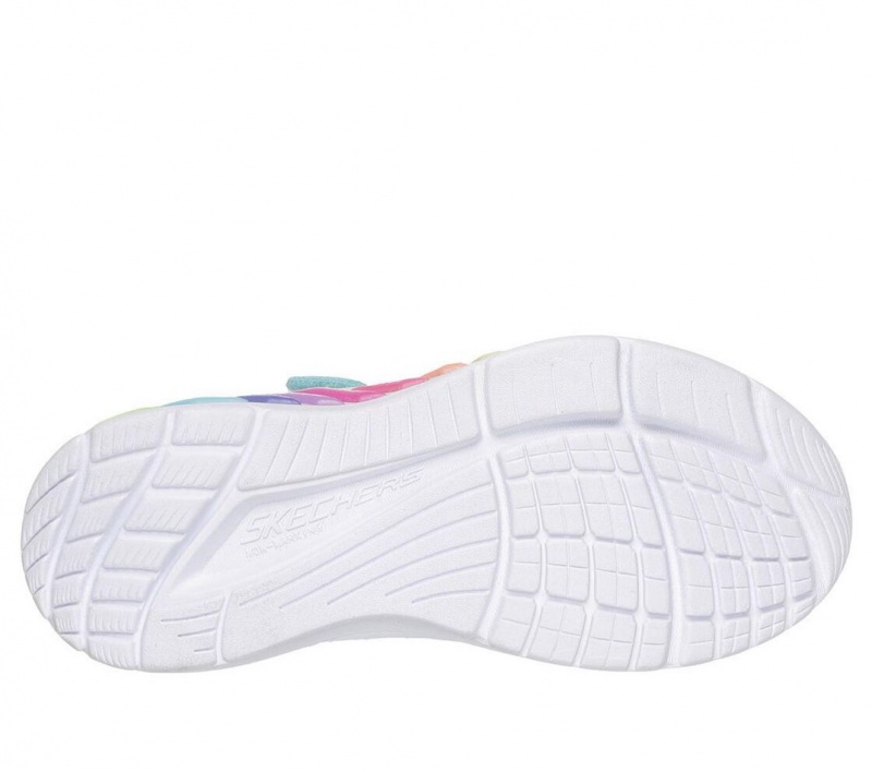 Turquoise Skechers Rainbow Cruisers Girls' Sneakers | CTIM-54329