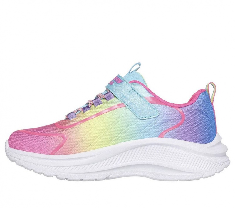 Turquoise Skechers Rainbow Cruisers Girls' Sneakers | CTIM-54329