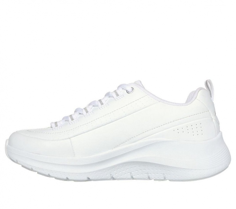 White Skechers Arch Fit 2.0 - Star Bound Women's Sneakers | EKPD-49751