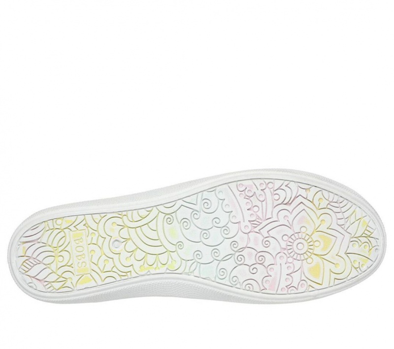 White Skechers Bobs B Cute - In The Details Women's Slip On | KTXA-73804