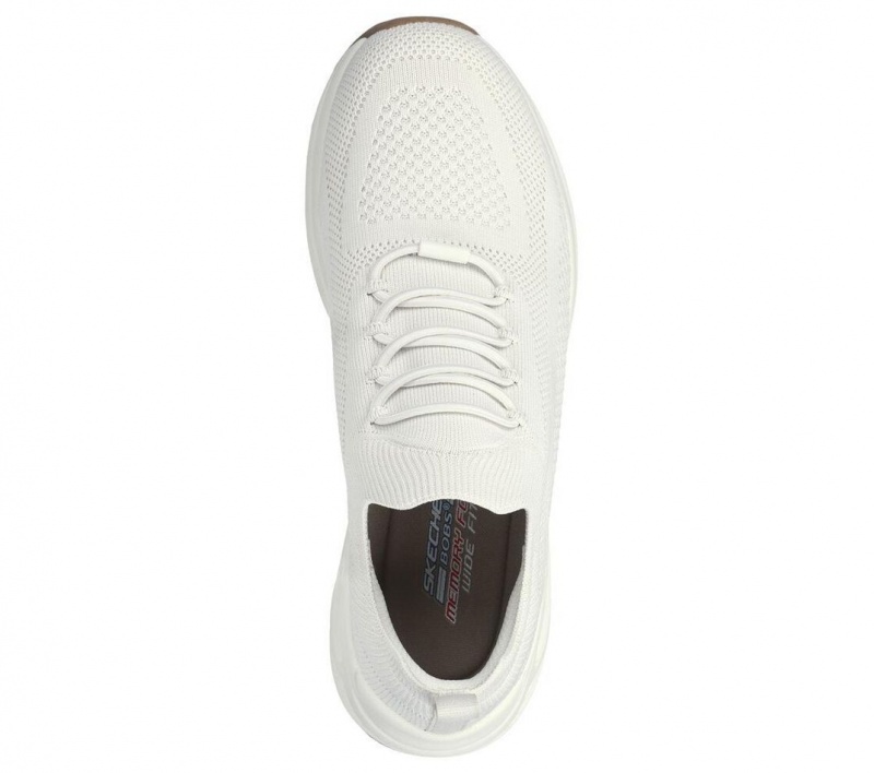 White Skechers Bobs Sport Sparrow 2.0 - Allegiance Crew Men's Sneakers | SNMJ-73406