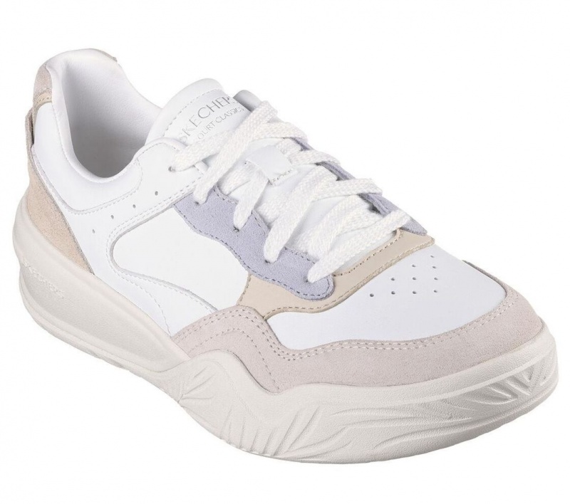 White Skechers Denali - Mellow Day Women's Walking Shoes | RDFM-32876