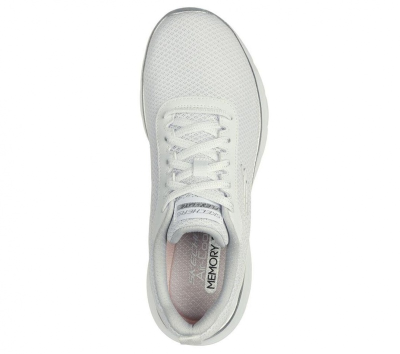 White Skechers Flex Appeal 5.0 - Uptake Women's Sneakers | BSOZ-23945