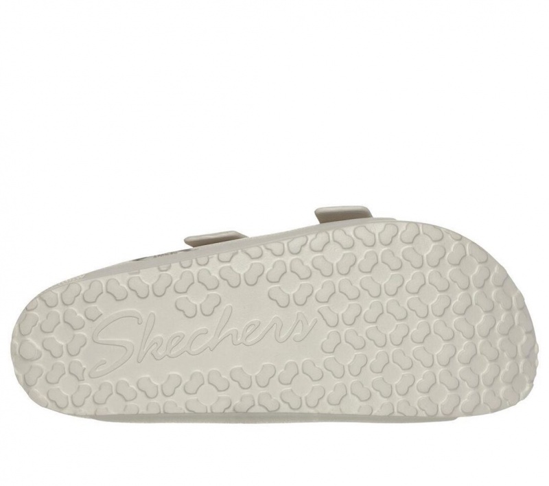 White Skechers Foamies: Arch Fit Cali Breeze 2.0 Women's Sandals | WOZG-16407