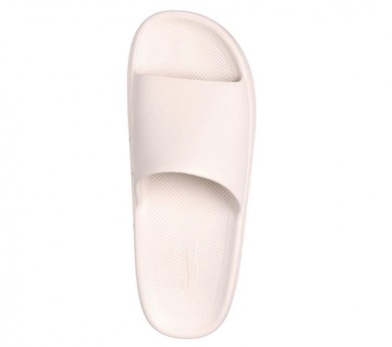 White Skechers Foamies: Arch Fit Horizon Men's Sandals | PNOV-13425