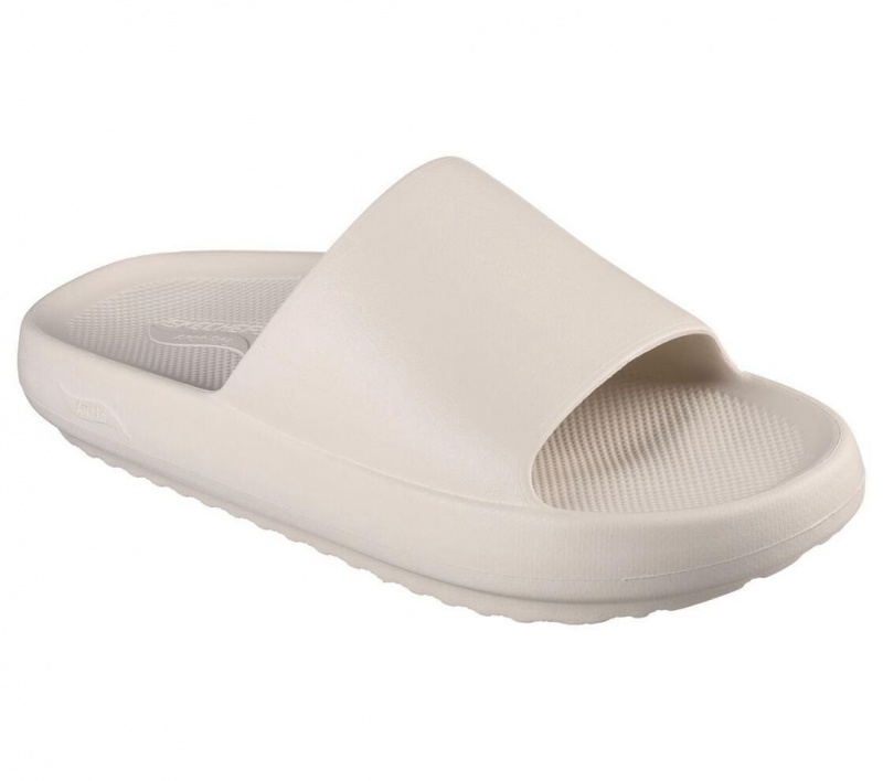 White Skechers Foamies: Arch Fit Horizon Men's Sandals | PNOV-13425