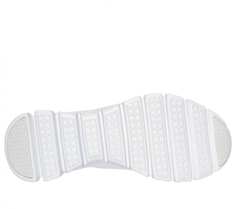 White Skechers Glide-step - Enchanting Women's Slip On | NJMA-21860