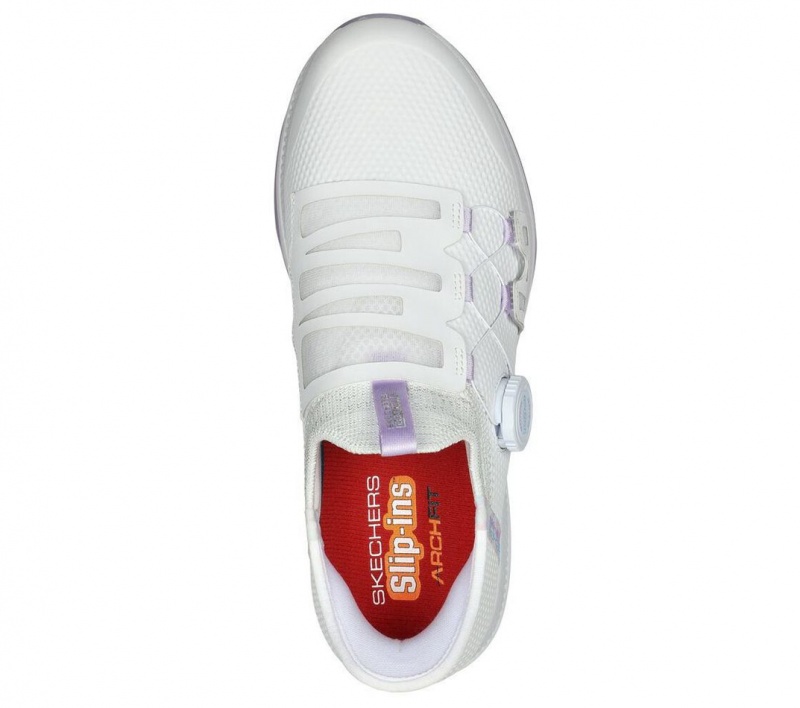 White Skechers Go Golf Elite 5 - Slip 'in Women's Slip On | IWZC-32508