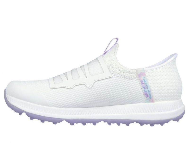 White Skechers Go Golf Elite 5 - Slip 'in Women's Slip On | IWZC-32508