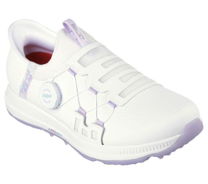 White Skechers Go Golf Elite 5 - Slip 'in Women's Slip On | IWZC-32508