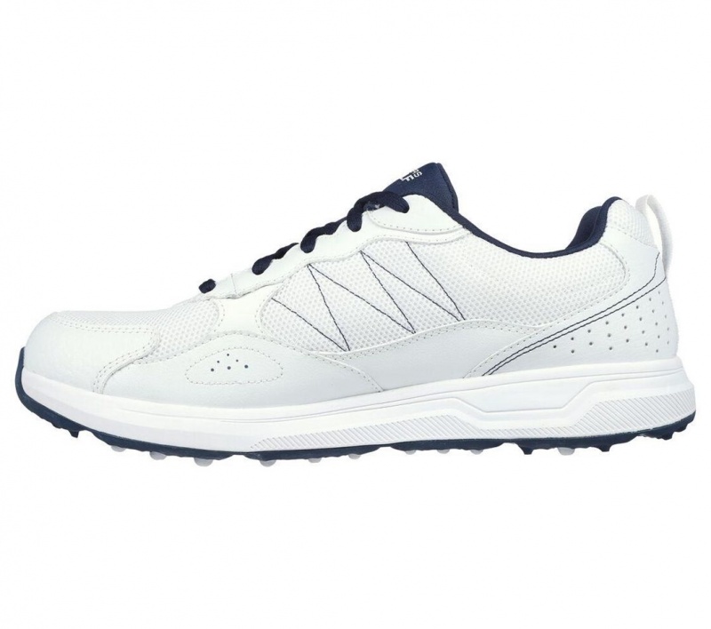 White Skechers Go Golf Prime - Lynx 3 Men's Walking Shoes | GTPS-30278