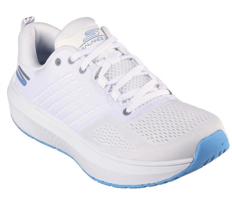 White Skechers Go Run Arch Fit Balance 3 Women's Sneakers | PIVY-48925