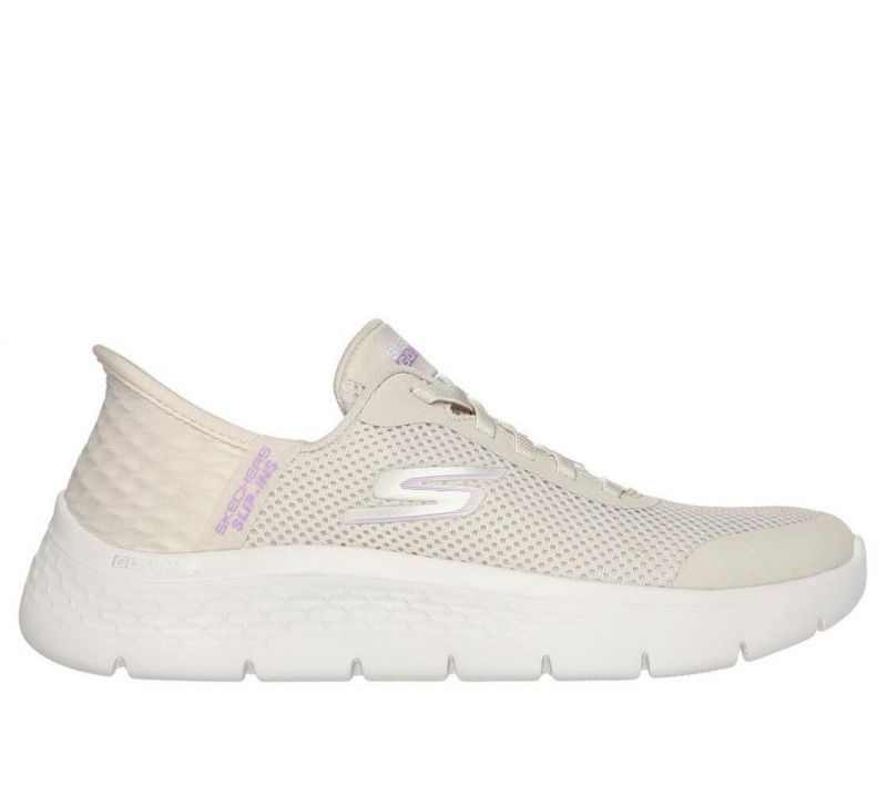 White Skechers Go Walk Flex - Grand Entry Women\'s Slip On | LVHT-74268