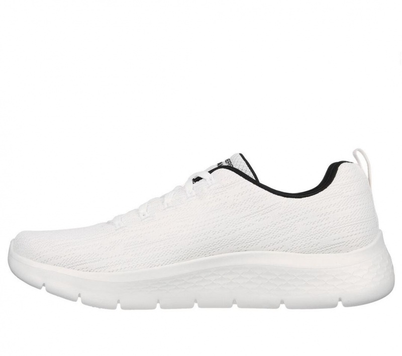 White Skechers Go Walk Flex - Quota Men's Sneakers | OXHS-12807