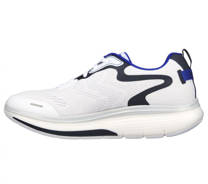 White Skechers Go Walk Workout Walker - Keep Up Men's Sneakers | JEVU-89072